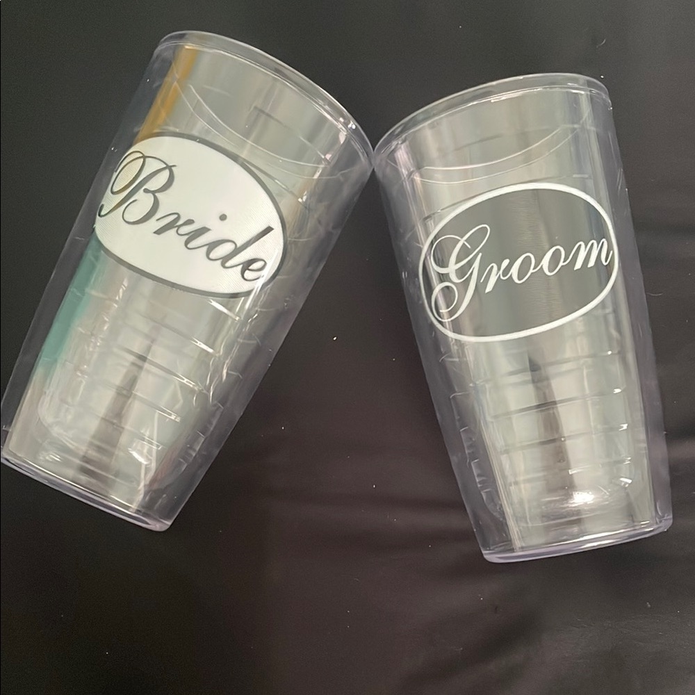 Tervis - Bride and Groom Clear Tumblers